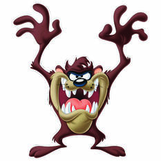 Sticker Taz, Vinyl, , scaau_hi-res