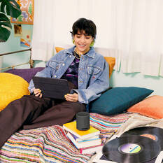 Sony Compact Bluetooth Speaker Black SRSXB100B, , scaau_hi-res