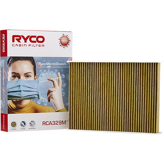 Ryco Cabin Air Filter N99 MicroShield RCA329M, , scaau_hi-res