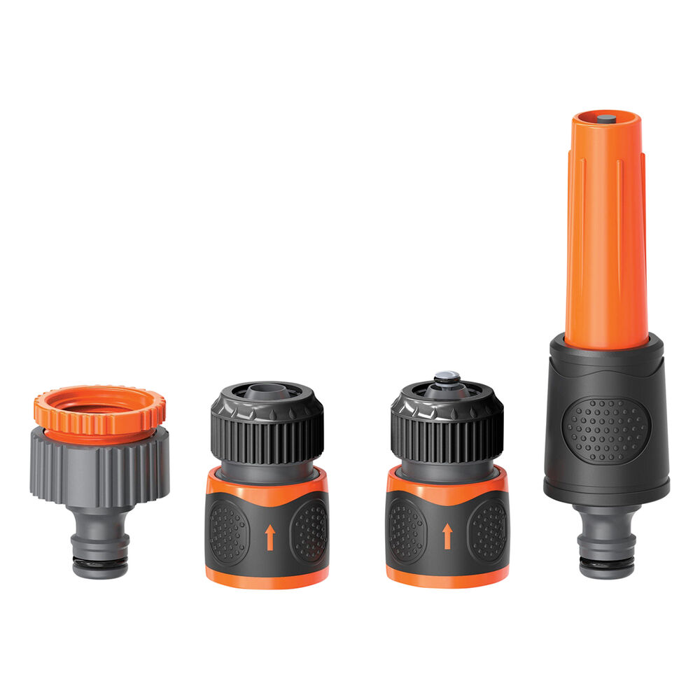 SCA Garden Hose Plastic Nozzle - 4 Piece | Supercheap Auto