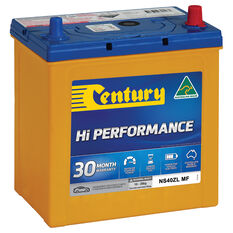 Century Hi Performance Car Battery NS40ZL MF, , scaau_hi-res