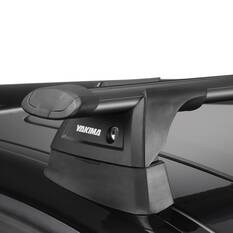 Yakima Thru Bar 135cm Black Roof Rack Pair - S17YB, , scaau_hi-res
