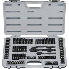Stanley Socket Set 1/4" & 3/8" Drive Metric/SAE 69 Piece, , scaau_hi-res