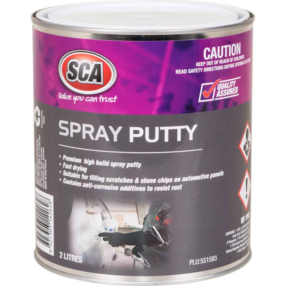 SCA Spray Putty Litre Supercheap Auto - Main Image