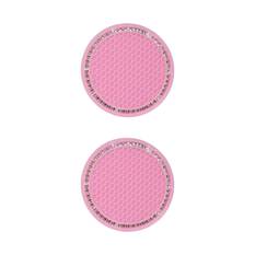 Cabin Crew Drink Coasters Pink/Bling 2Pk, , scaau_hi-res