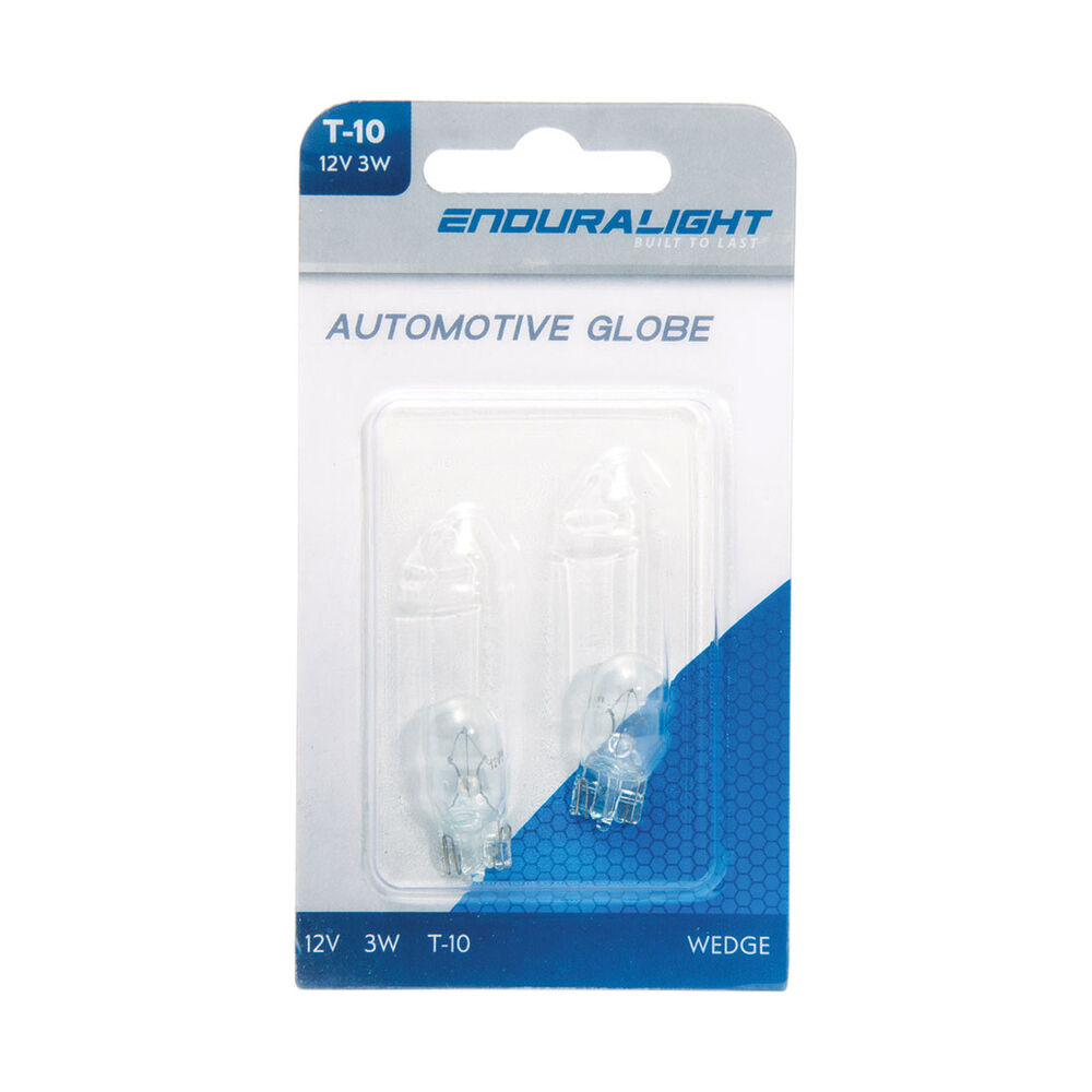 ENDURALIGHT Automotive Globes Wedge 12V, 3W, T10 Supercheap Auto