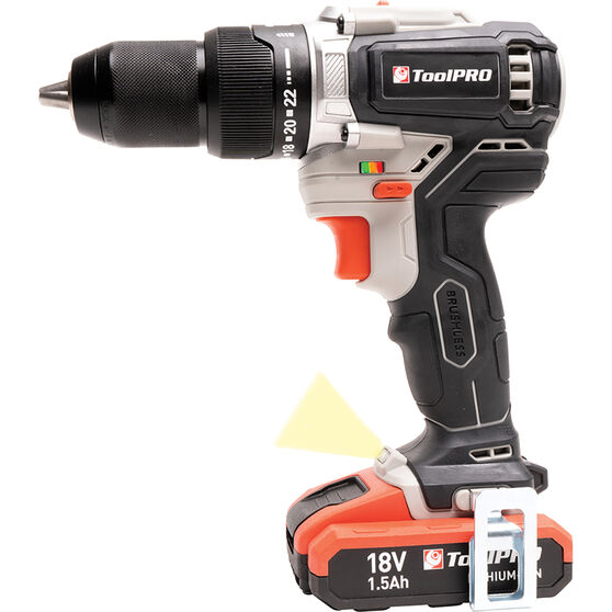 ToolPRO 18V Brushless Hammer Drill Supercheap Auto