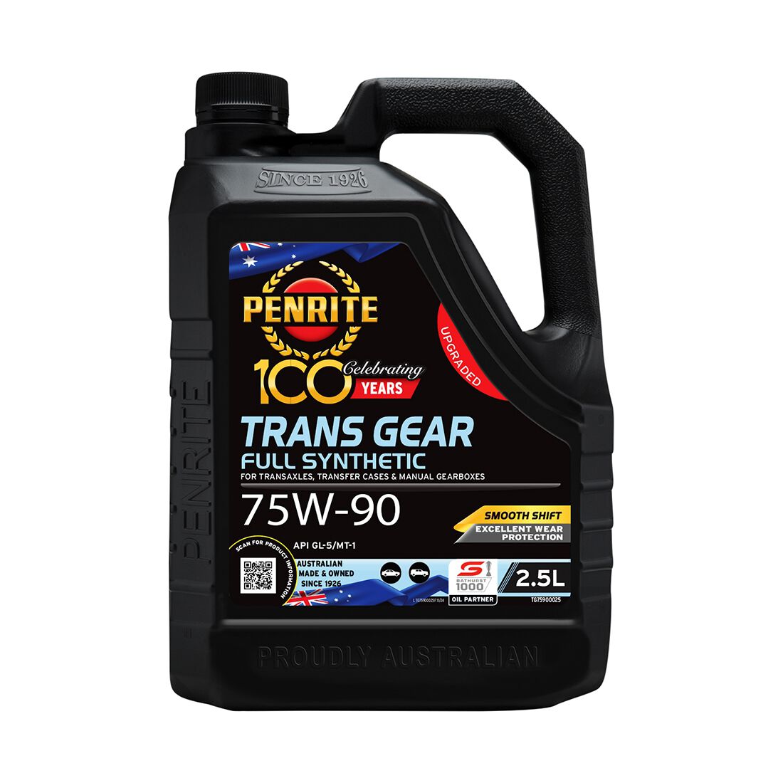 Penrite Trans Gear Oil - 75W-90 2.5 Litre, , scaau_hi-res