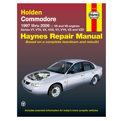 Vy commodore parts sales manual