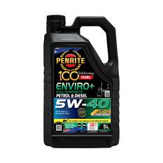 Penrite Enviro+ Engine Oil - 5W-40 5 Litre, , scaau_hi-res