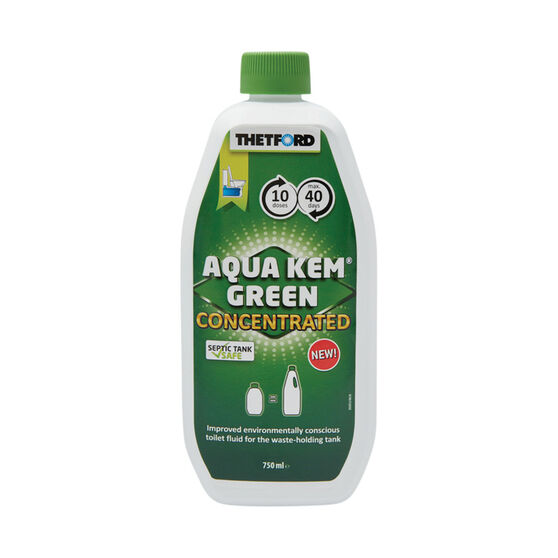 Thetford Aqua Kem Green Concentrate Toilet Additive 750ml Supercheap Auto