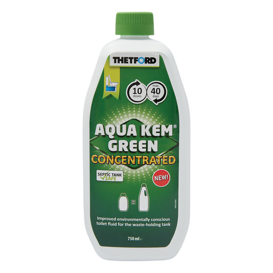 Thetford Aqua Kem Green Concentrate Toilet Additive 780ml, , scaau_hi-res