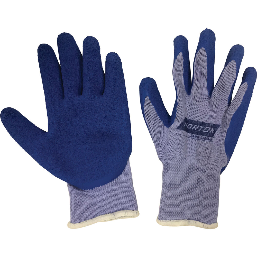 Norton Poly Cotton Glove with Natural Rubber Pair Supercheap Auto