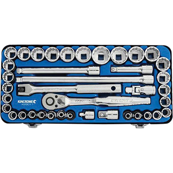 Kincrome Socket Set 3/8" Drive Metric/SAE 39 Piece, , scaau_hi-res