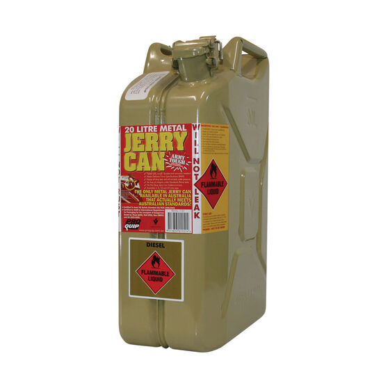 Metal Jerry Can - Diesel, 20 Litre, , scaau_hi-res