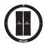 Rip Curl Logo Neoprene Steering Wheel Cover & Seat Belt Buddie Set White/Black, , scaau_hi-res
