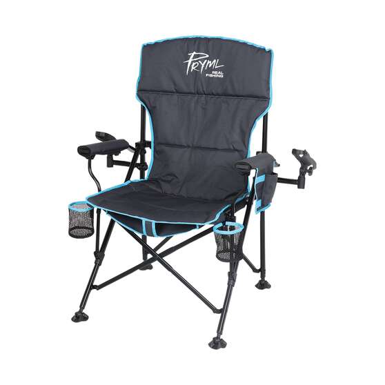 Pryml Premium Fishing Chair with Rod Holders 160kg, , scaau_hi-res