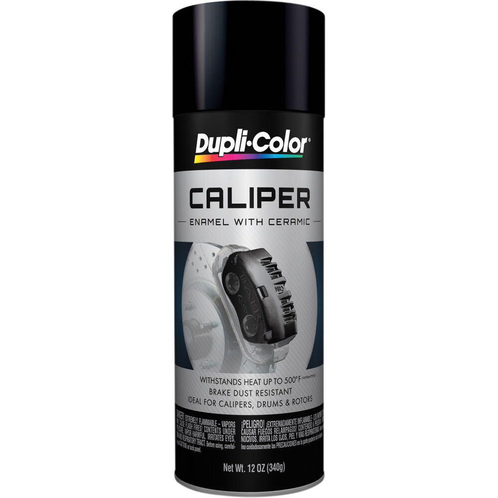 Duplicolor Aerosol Paint Caliper Paint, Gloss Black, 340g