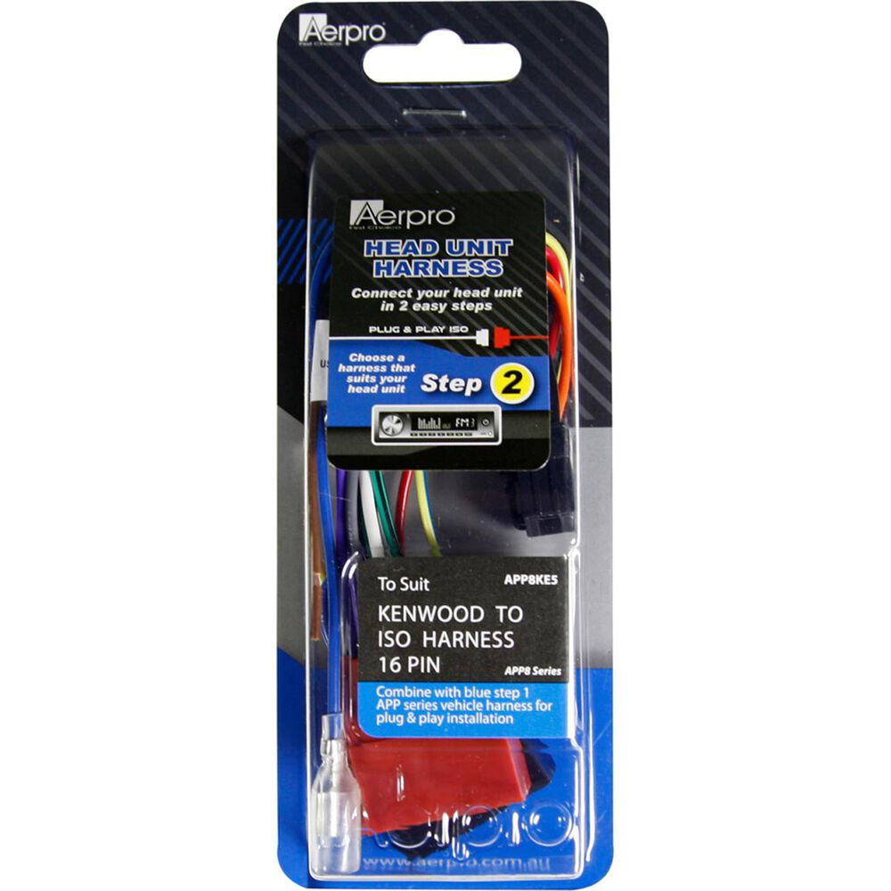 Aerpro APP8KE5 Head Unit Specific Wiring Harness Supercheap Auto