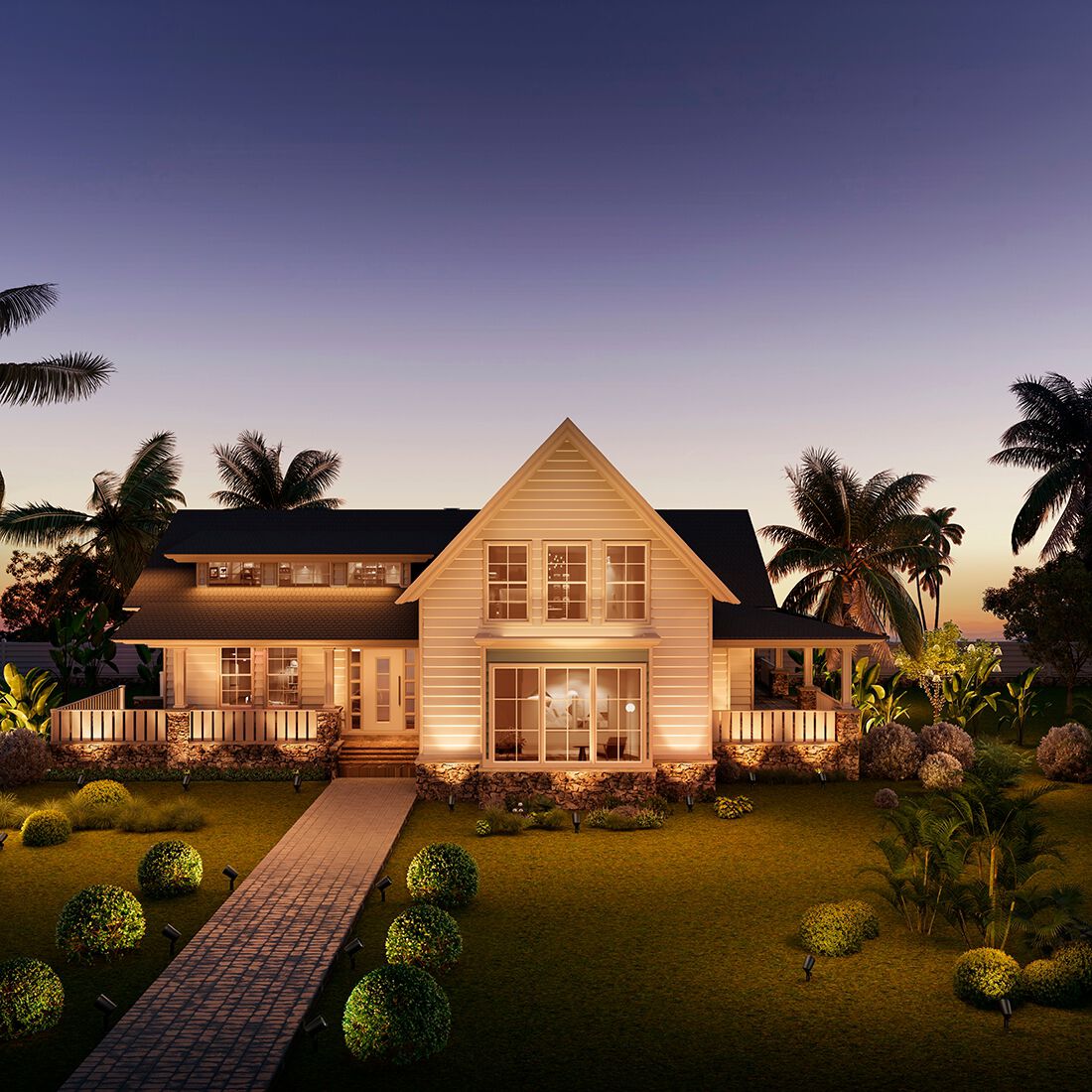 Eufy Outdoor Spotlights 2 Pack - T8L20C11, , scaau_hi-res