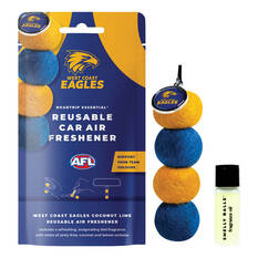 Roadtrip Essential Air Freshener Set West Coast Eagles Coconut Lime 5ml, , scaau_hi-res