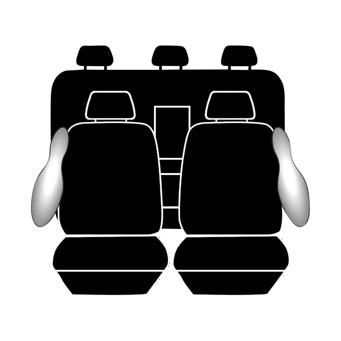 Ilana Horizon Tailor Made Pack For Toyota Hilux SR Dual Cab 07/15+, , scaau_hi-res