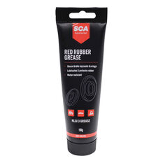 SCA Red Rubber Grease Tube 100g, , scaau_hi-res