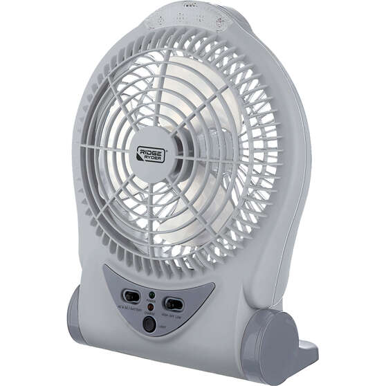 Ridge Ryder 6 Inch Rechargeable Fan, , scaau_hi-res