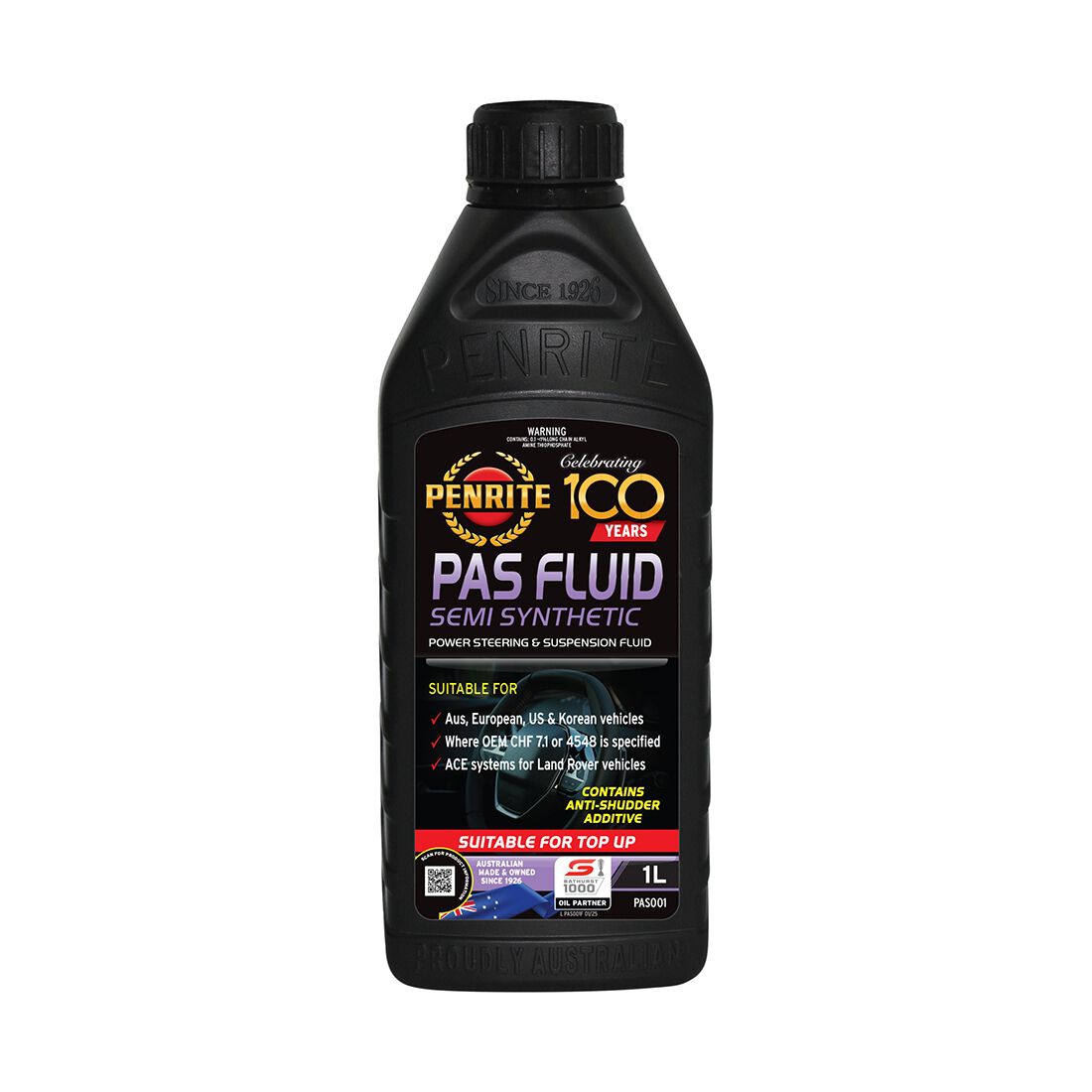 Power Steering Fluid - PAS, 1 Litre, , scaau_hi-res
