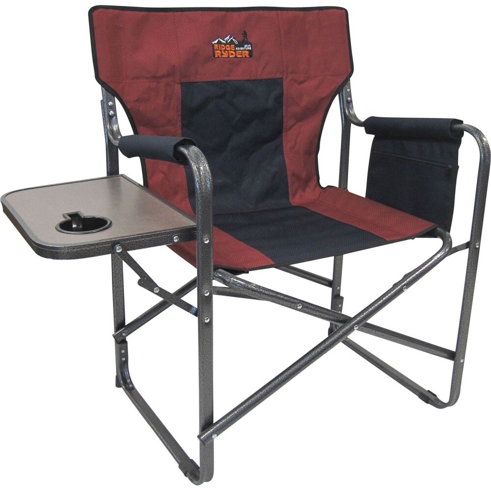 Ridge Ryder Directors Camping Chair 120kg Supercheap Auto