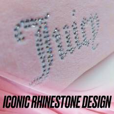 Juicy Couture Big Bling Steering Wheel Cover & Seat Belt Comforters Combo - Pink, , scaau_hi-res