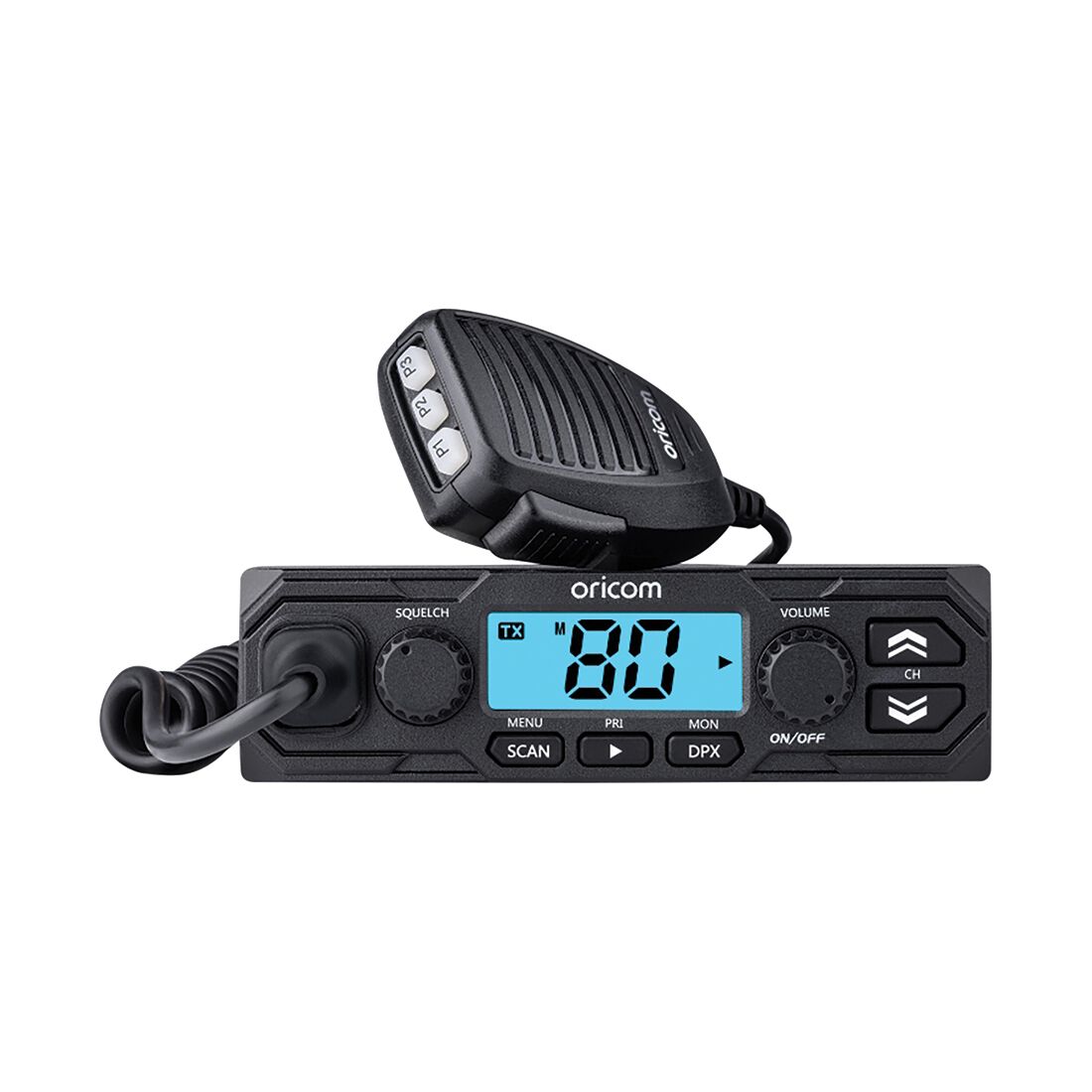 Oricom UHF Compact 80 Channel Radio 5W UHF040, , scaau_hi-res