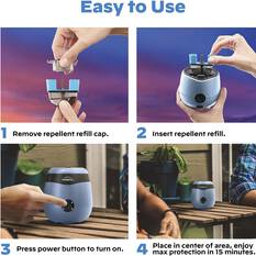 Thermacell E55 Rechargeable Mosquito Repeller Unit, , scaau_hi-res