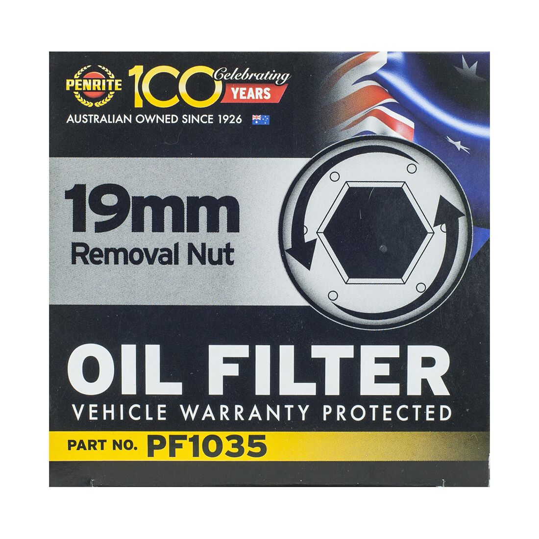 Penrite Oil Filter PF1035 (Interchangeable with Z503), , scaau_hi-res