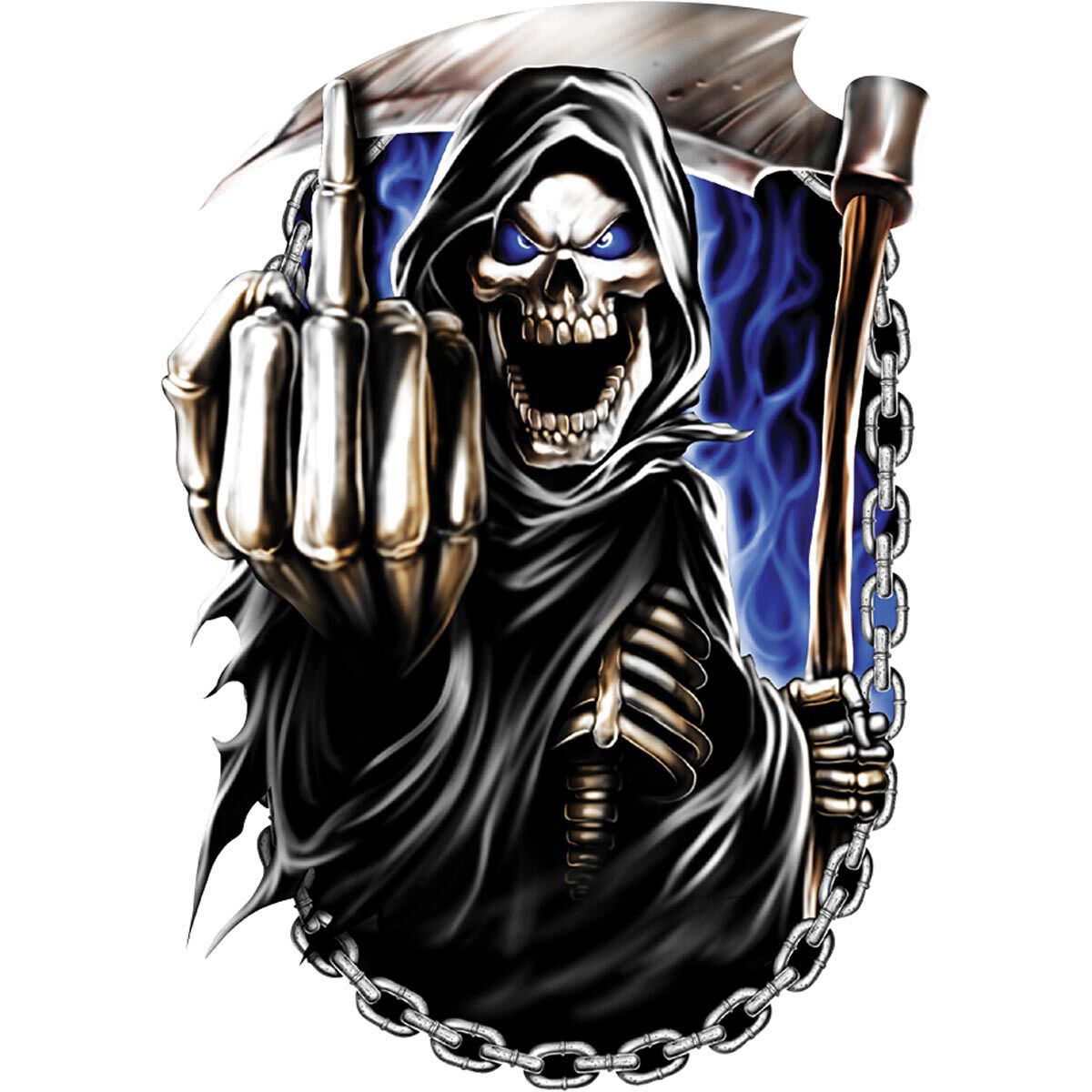 Sticker - Reaper Finger Chains, Vinyl, , scaau_hi-res