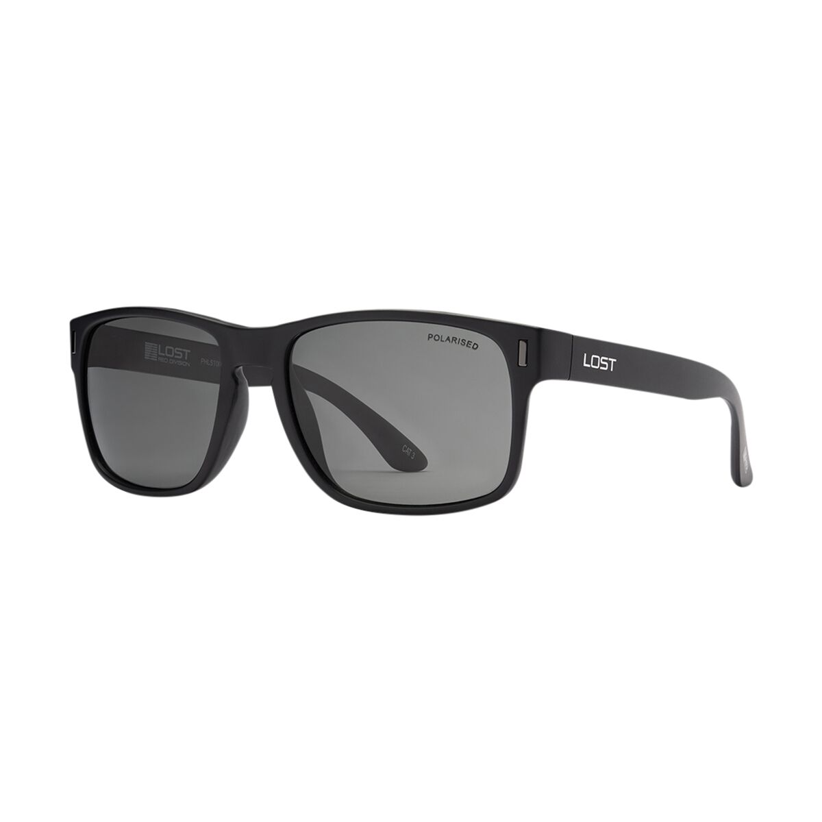 LOST Sunglasses Suzuka Polarised Matt Black, , scaau_hi-res