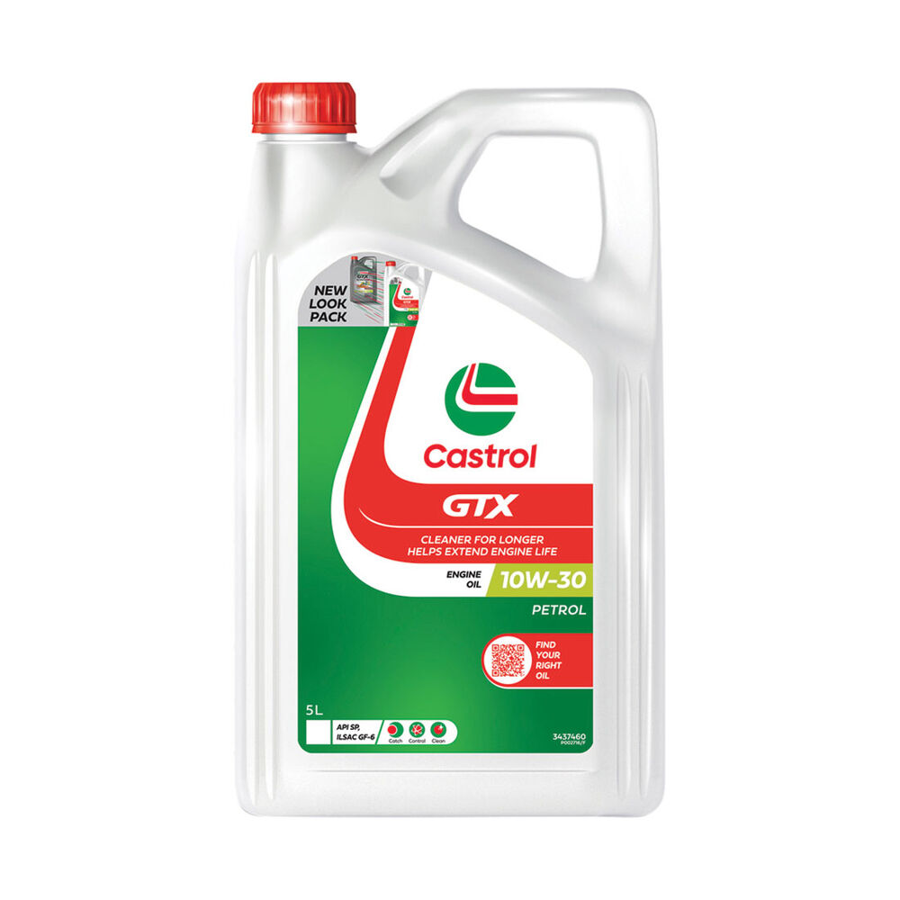Castrol GTX Ultra Clean Engine Oil 10W30, 5 Litre Supercheap Auto