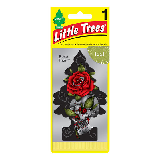 Little Trees Air Freshener - Rose Thorn 1 Pack, , scaau_hi-res