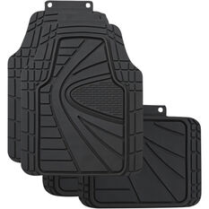 SCA Blaze Floor Mats - Black, Set of 4, , scaau_hi-res