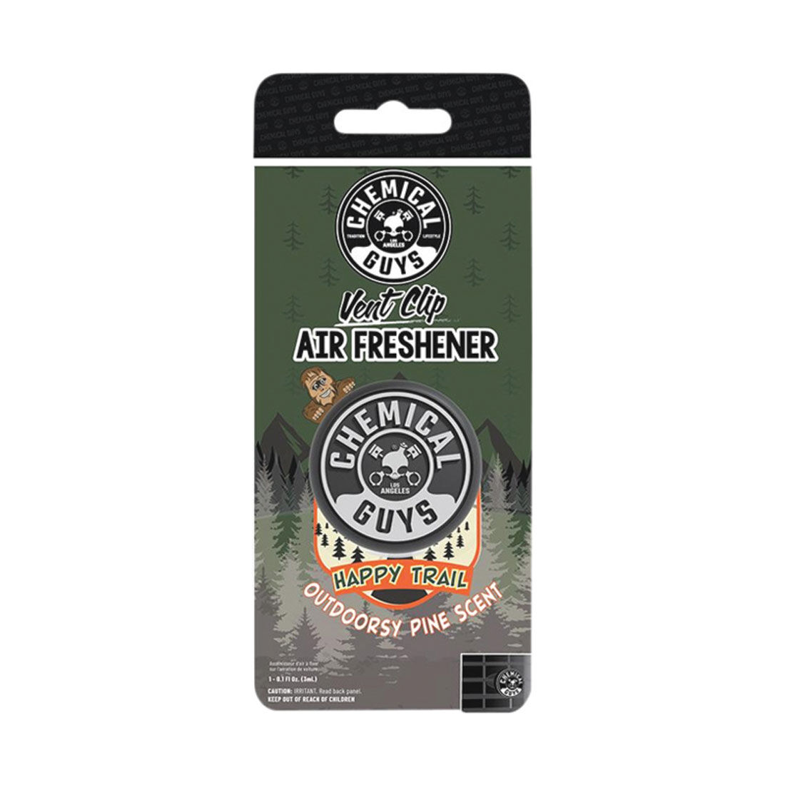 Chem Guys Air Freshener Vent Happy Trail Pine, , scaau_hi-res