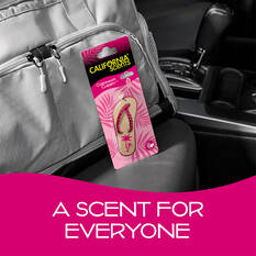 California Scents Novelty Hanging Sandal Coronado Cherry Car Air Freshener 1PK, , scaau_hi-res