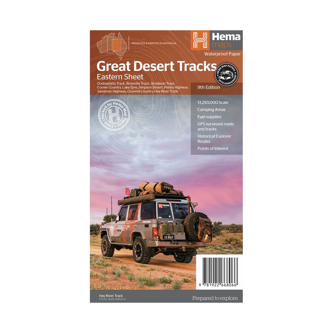 Hema Map Great Desert Tracks Eastern Sheet, , scaau_hi-res
