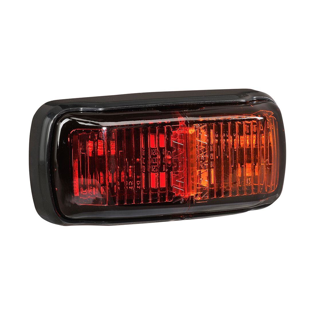 Narva Truck & Trailer LED  Red & Amber Side Marker Lamp with 0.5m Cable - 96402, , scaau_hi-res