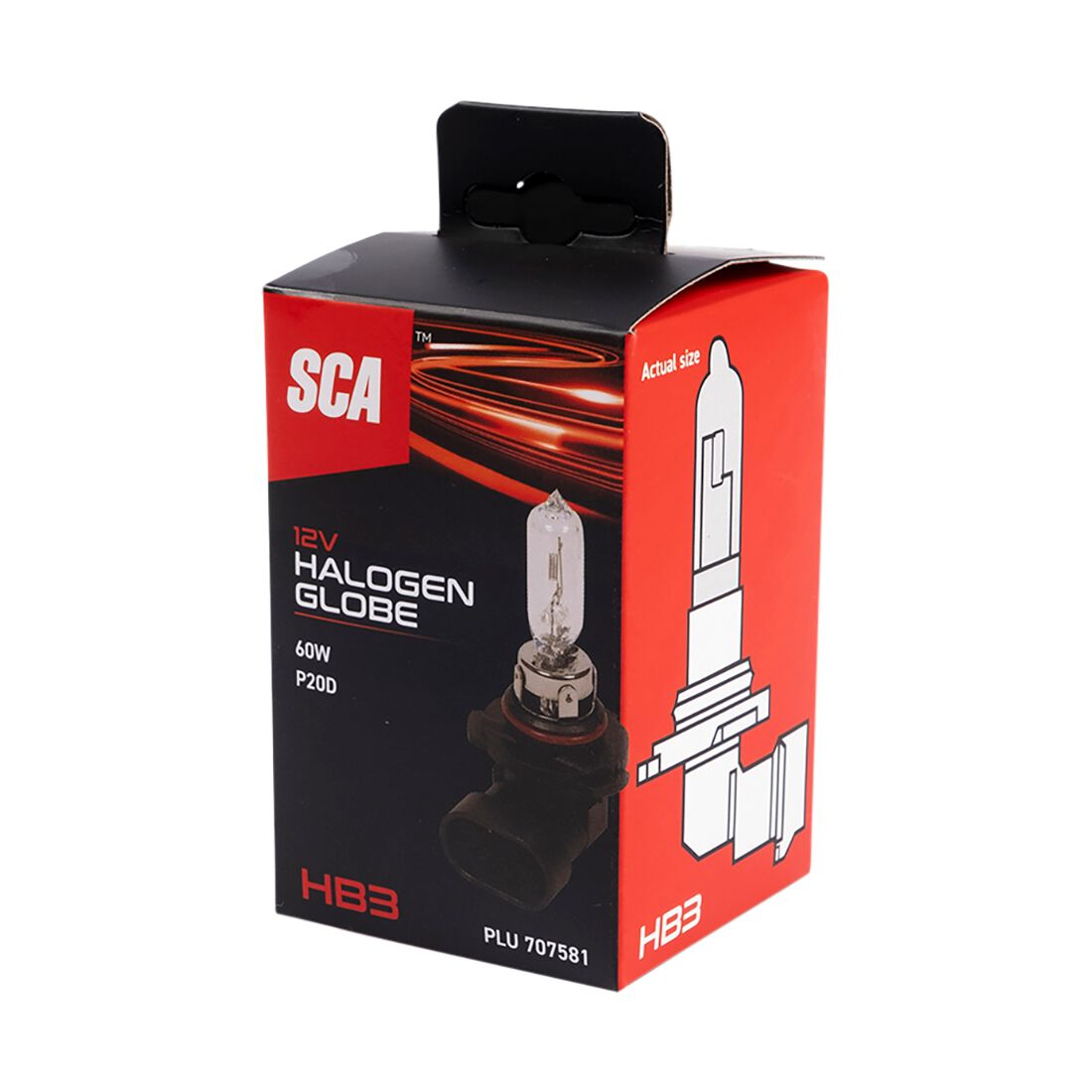 SCA Headlight Globe - HB3 12V 60W, , scaau_hi-res