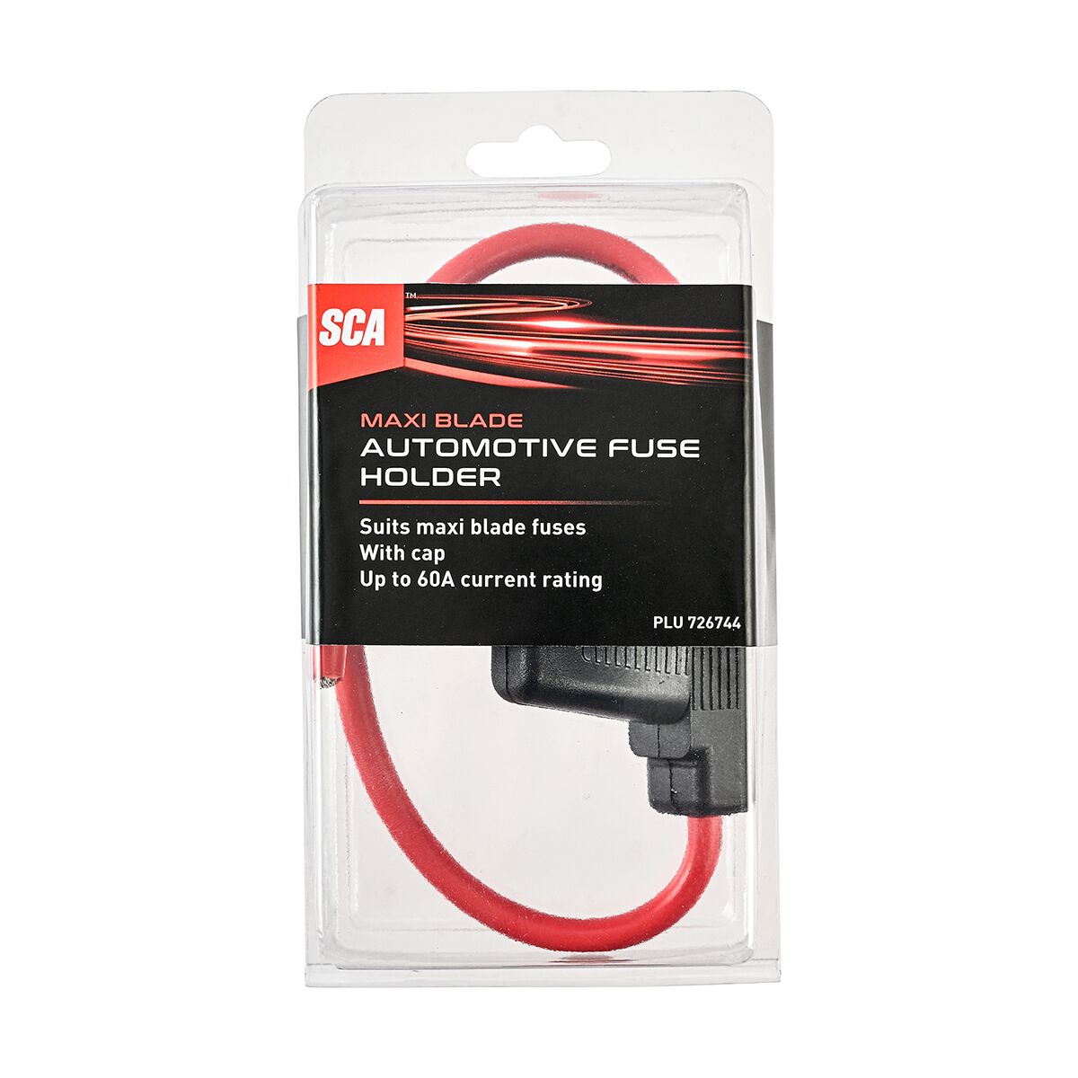 SCA Automotive Fuse Holder - Maxi Blade, 60 Amp, , scaau_hi-res