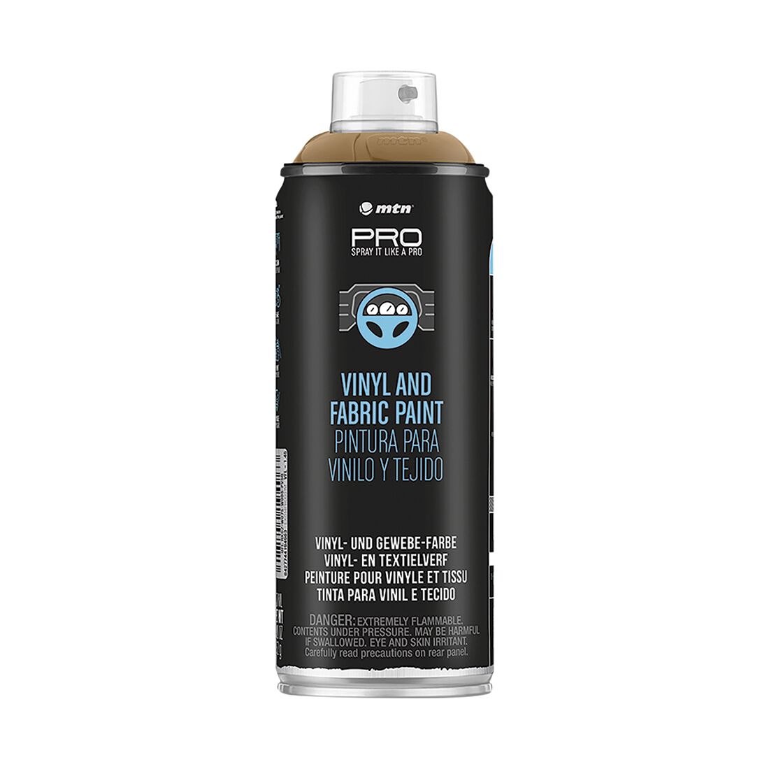 MTN PRO Vinyl & Fabric Paint Buck Skin 400ml Spray Paint, , scaau_hi-res