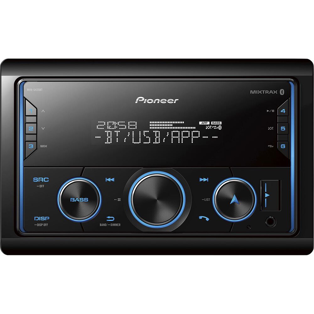 Pioneer Double DIN Digital Media Player with Bluetooth MVHS425BT