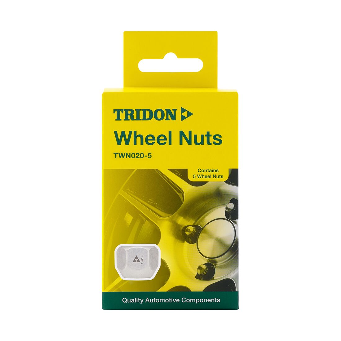 Tridon Wheel Nuts M12x1.5. Tapered Seat. Open Ended Nut. 21mm Hex, , scaau_hi-res
