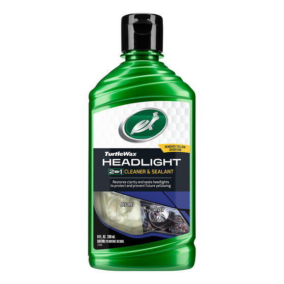 Turtle Wax Headlight Cleaner Sealant 266ml Supercheap Auto