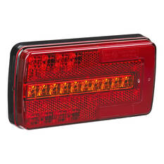 SCA Trailer Lamp LED Square 12-24V, , scaau_hi-res